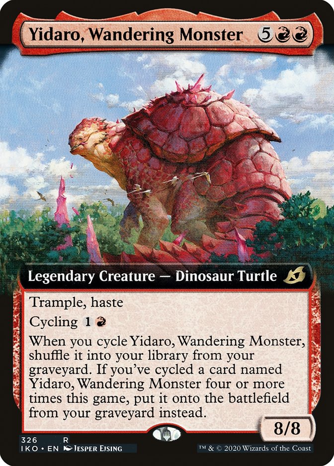 Yidaro, Wandering Monster (Extended Art) [Ikoria: Lair of Behemoths] | Rook's Games and More