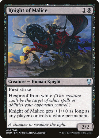 Knight of Malice [Dominaria] | Rook's Games and More