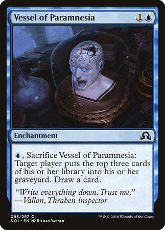 Vessel of Paramnesia [Shadows over Innistrad] | Rook's Games and More