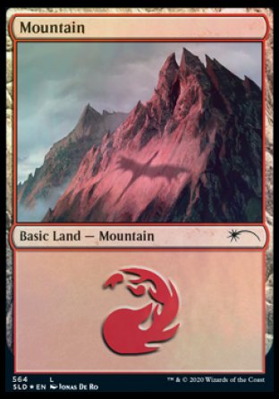 Mountain (Dragons) (564) [Secret Lair Drop Promos] | Rook's Games and More