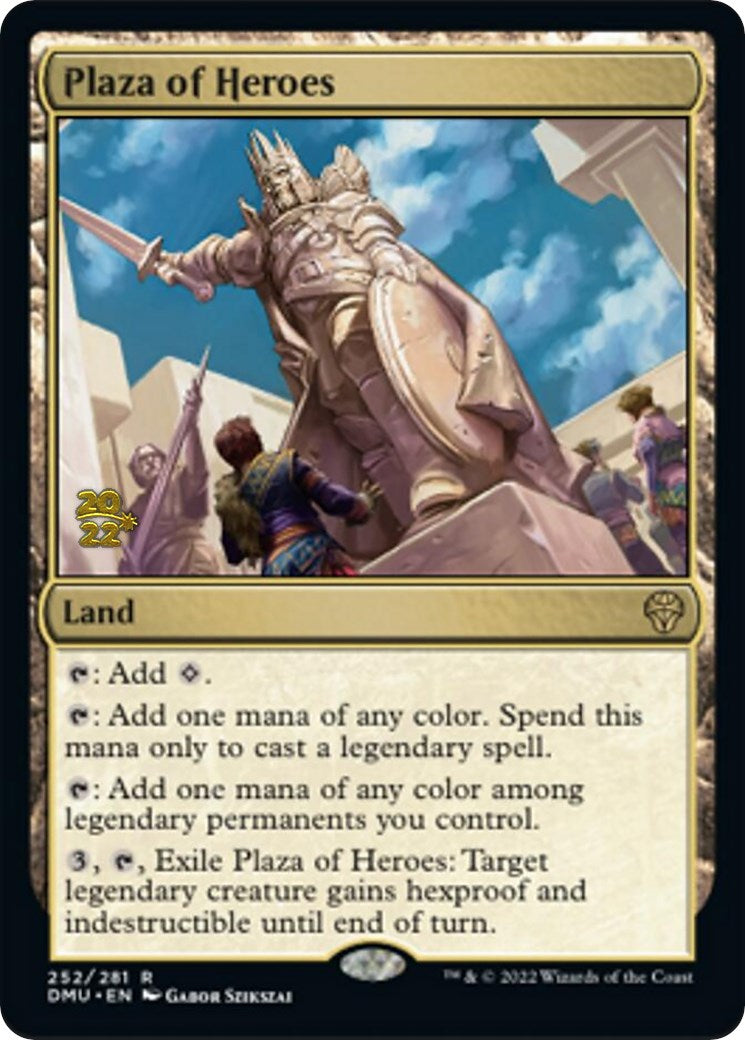 Plaza of Heroes [Dominaria United Prerelease Promos] | Rook's Games and More