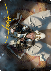 Jerren, Corrupted Bishop Art Card (Gold-Stamped Signature) [Innistrad: Midnight Hunt Art Series]