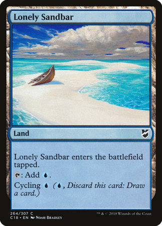 Lonely Sandbar [Commander 2018] | Rook's Games and More