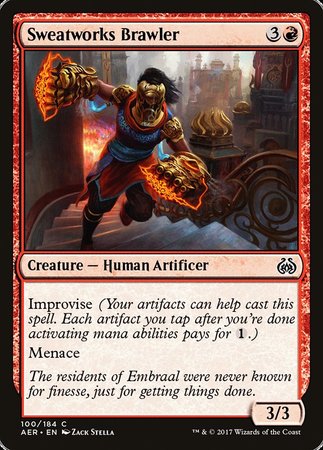 Sweatworks Brawler [Aether Revolt] | Rook's Games and More