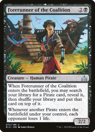 Forerunner of the Coalition [Rivals of Ixalan] | Rook's Games and More