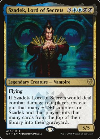 Szadek, Lord of Secrets [GRN Guild Kit] | Rook's Games and More