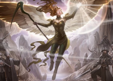 Sigarda's Splendor Art Card [Innistrad: Midnight Hunt Art Series] | Rook's Games and More