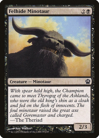 Felhide Minotaur [Theros] | Rook's Games and More