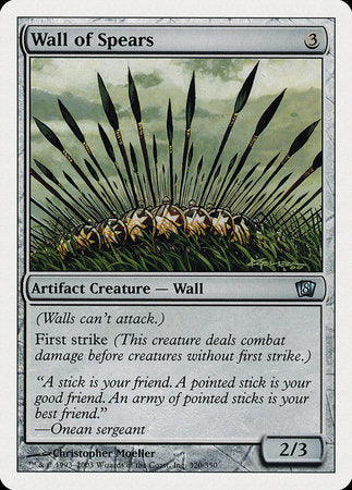 Wall of Spears [Eighth Edition] | Rook's Games and More