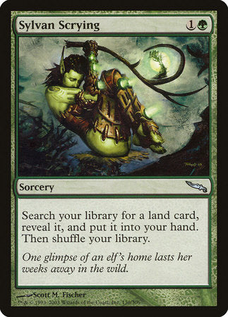 Sylvan Scrying [Mirrodin] | Rook's Games and More