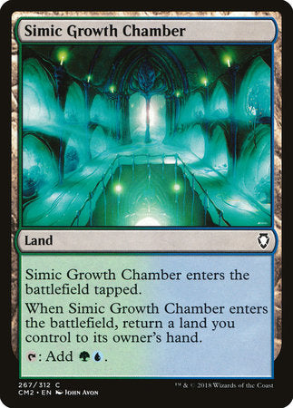 Simic Growth Chamber [Commander Anthology Volume II] | Rook's Games and More