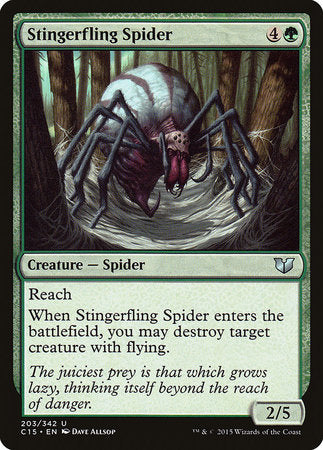 Stingerfling Spider [Commander 2015] | Rook's Games and More