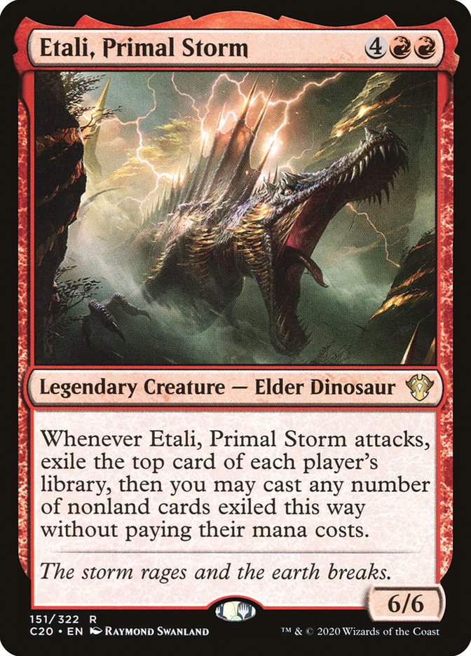 Etali, Primal Storm [Commander 2020] | Rook's Games and More