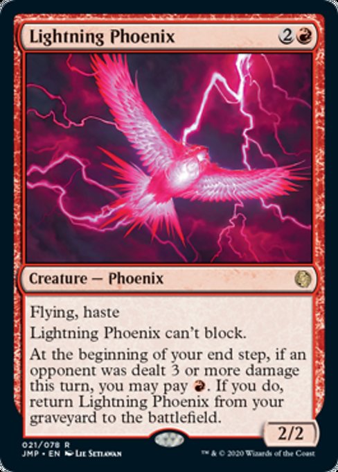 Lightning Phoenix [Jumpstart] | Rook's Games and More