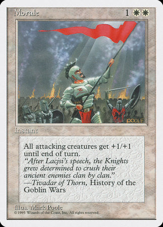 Morale [Fourth Edition] | Rook's Games and More