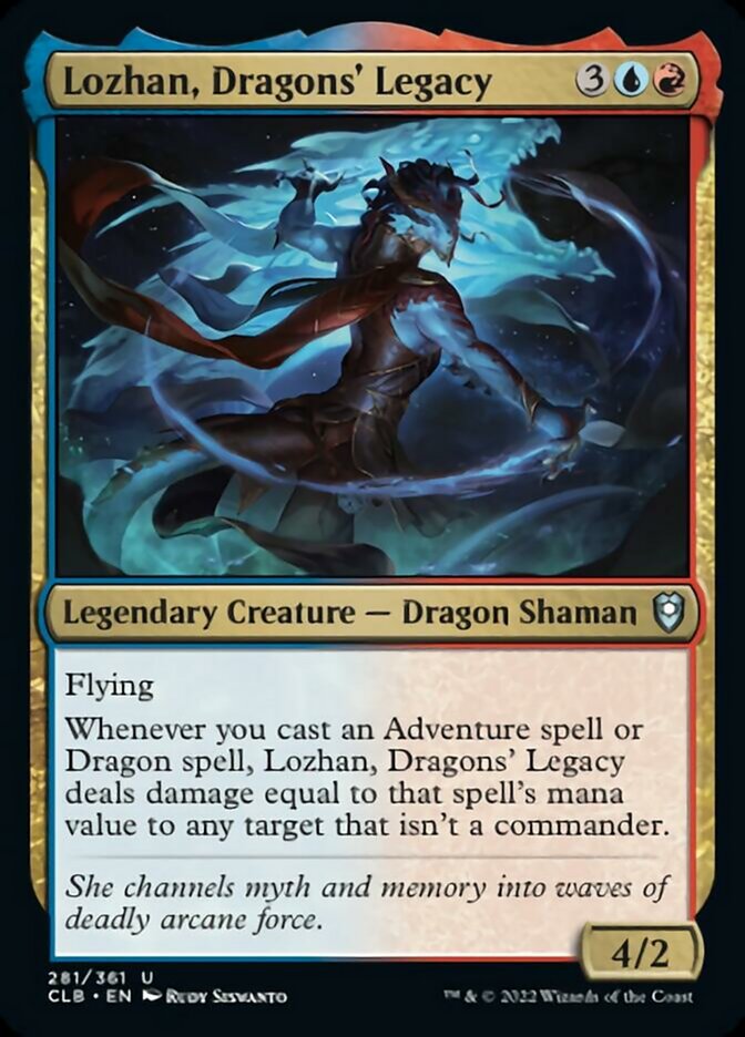 Lozhan, Dragons' Legacy [Commander Legends: Battle for Baldur's Gate] | Rook's Games and More