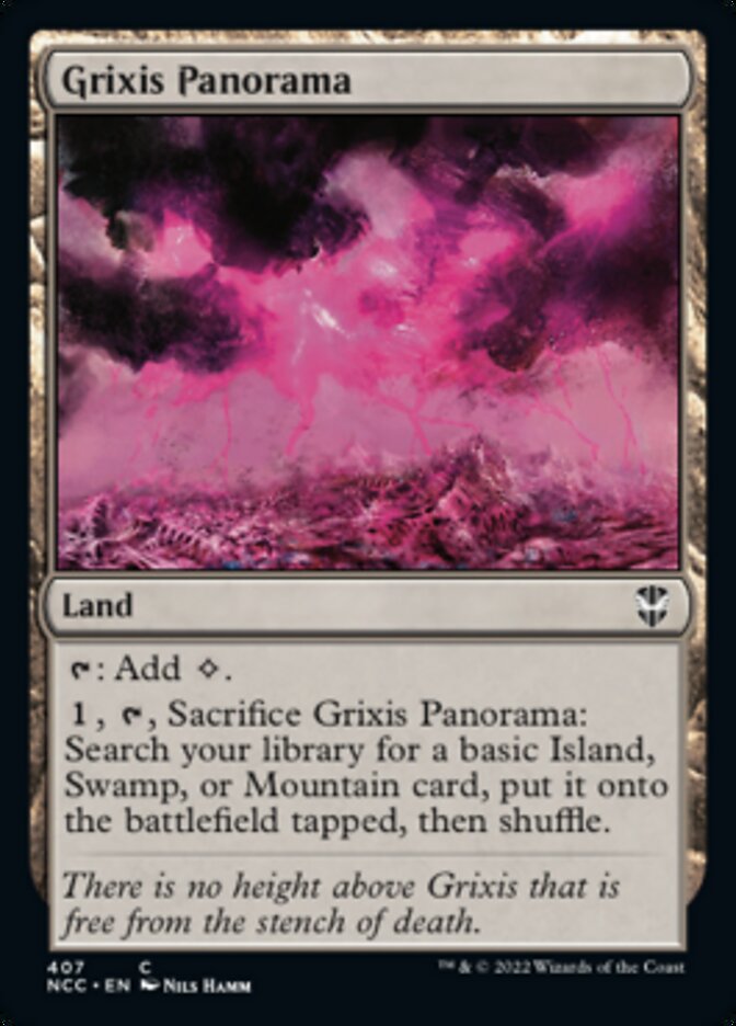 Grixis Panorama [Streets of New Capenna Commander] | Rook's Games and More