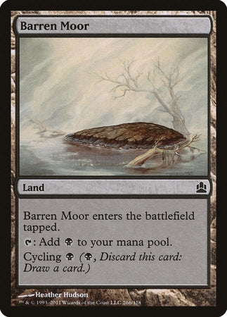 Barren Moor [Commander 2011] | Rook's Games and More