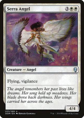 Serra Angel [Dominaria] | Rook's Games and More