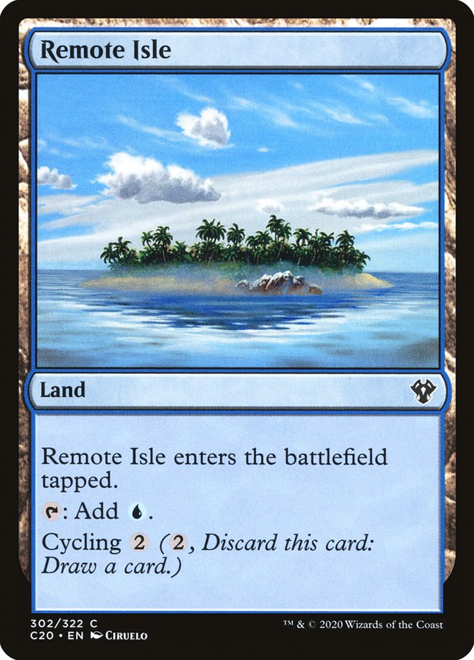 Remote Isle [Commander 2020] | Rook's Games and More