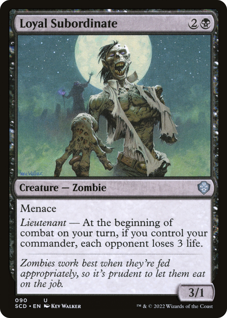 Loyal Subordinate [Starter Commander Decks] | Rook's Games and More