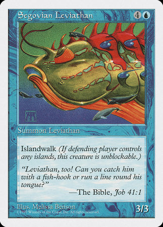 Segovian Leviathan [Fifth Edition] | Rook's Games and More