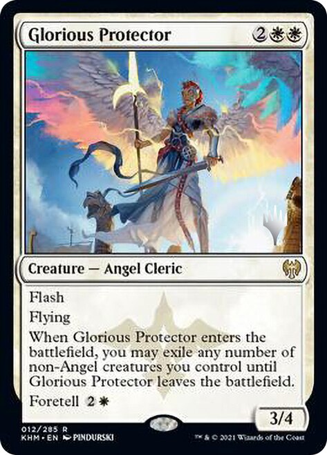 Glorious Protector [Kaldheim Promo Pack] | Rook's Games and More