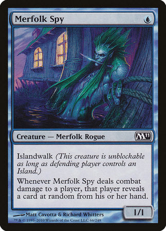 Merfolk Spy [Magic 2011] | Rook's Games and More