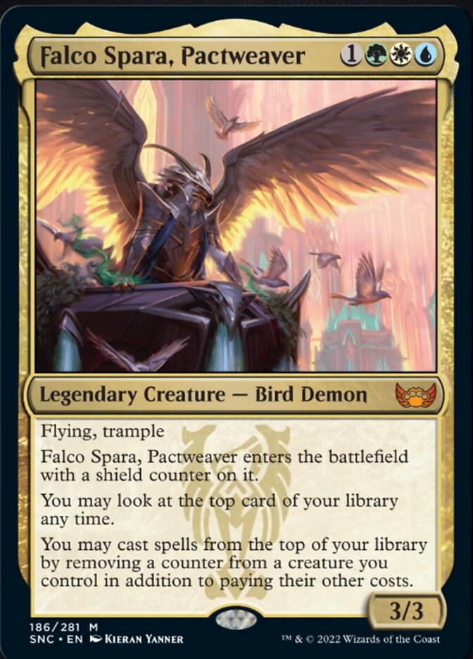 Falco Spara, Pactweaver [Streets of New Capenna] | Rook's Games and More