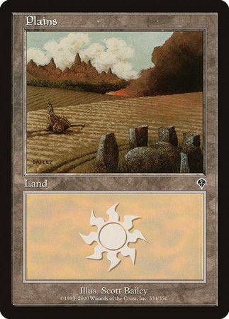 Plains (334) [Invasion] | Rook's Games and More