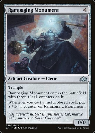 Rampaging Monument [Guilds of Ravnica] | Rook's Games and More