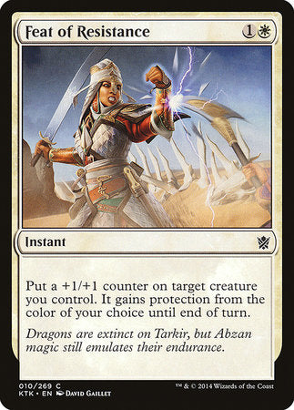 Feat of Resistance [Khans of Tarkir] | Rook's Games and More