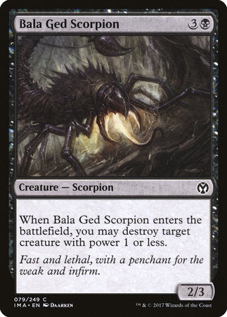 Bala Ged Scorpion [Iconic Masters] | Rook's Games and More