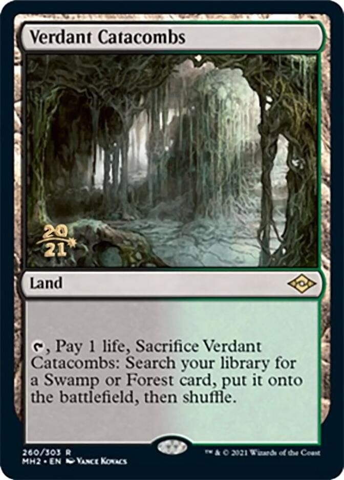 Verdant Catacombs [Modern Horizons 2 Prerelease Promos] | Rook's Games and More