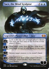 Jace, the Mind Sculptor (Borderless) [Double Masters] | Rook's Games and More