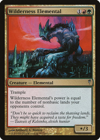 Wilderness Elemental [Coldsnap] | Rook's Games and More