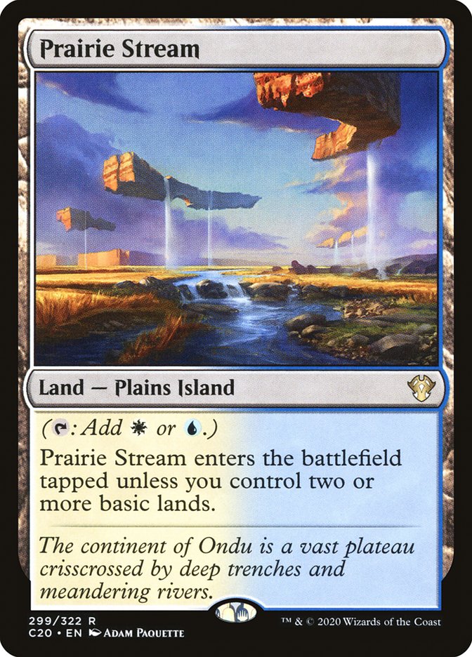 Prairie Stream [Commander 2020] | Rook's Games and More