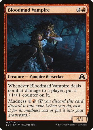 Bloodmad Vampire [Shadows over Innistrad] | Rook's Games and More