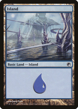Island (235) [Scars of Mirrodin] | Rook's Games and More