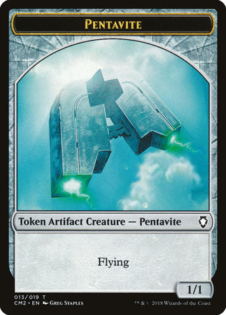 Pentavite Token [Commander Anthology Volume II Tokens] | Rook's Games and More