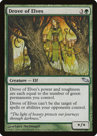 Drove of Elves [Shadowmoor] | Rook's Games and More