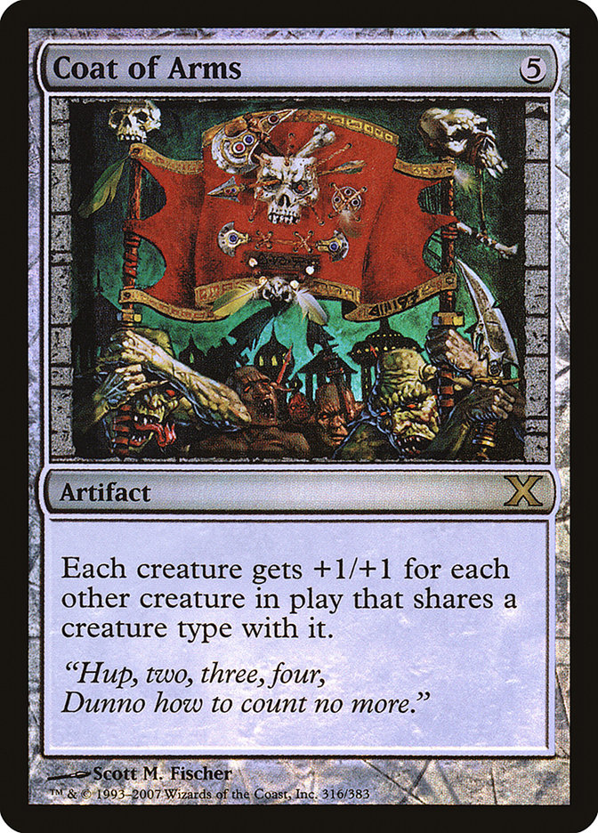 Coat of Arms (Premium Foil) [Tenth Edition] | Rook's Games and More
