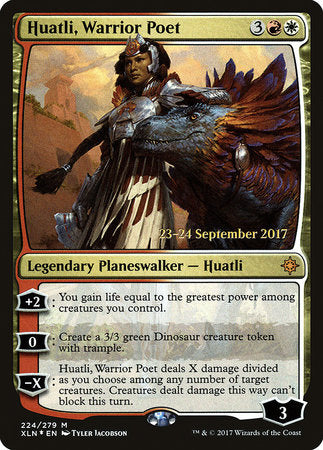 Huatli, Warrior Poet [Ixalan Promos] | Rook's Games and More