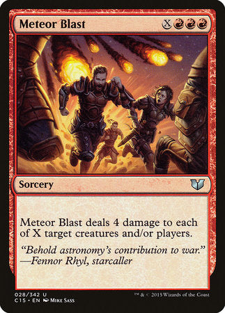 Meteor Blast [Commander 2015] | Rook's Games and More