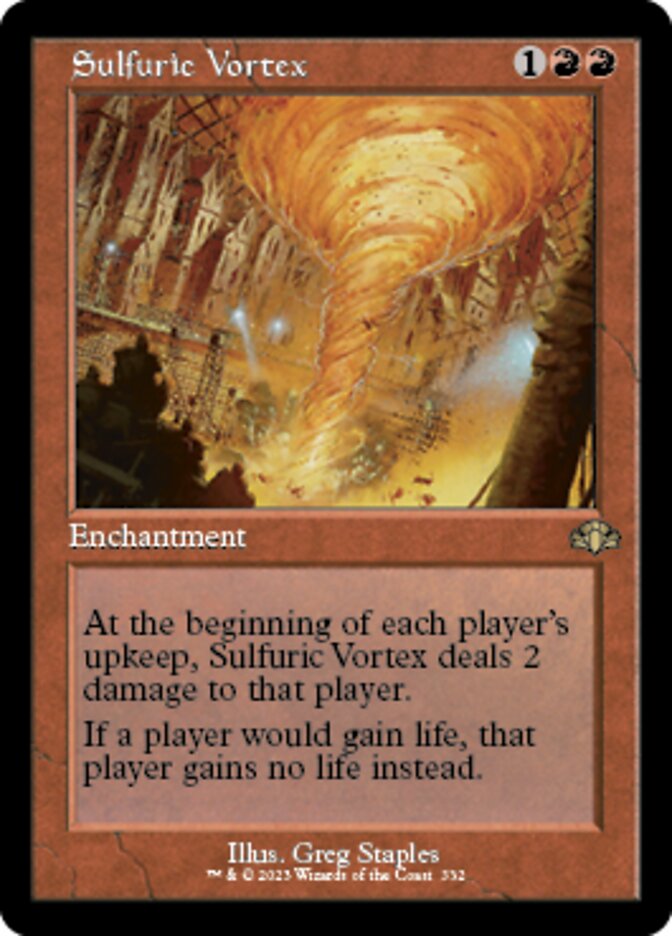 Sulfuric Vortex (Retro) [Dominaria Remastered] | Rook's Games and More