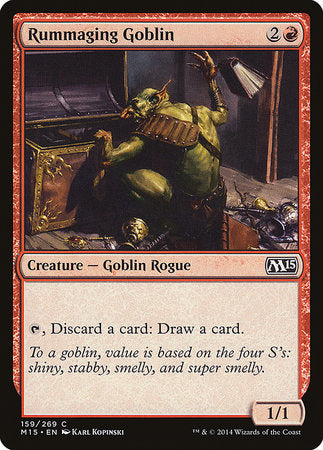 Rummaging Goblin [Magic 2015] | Rook's Games and More