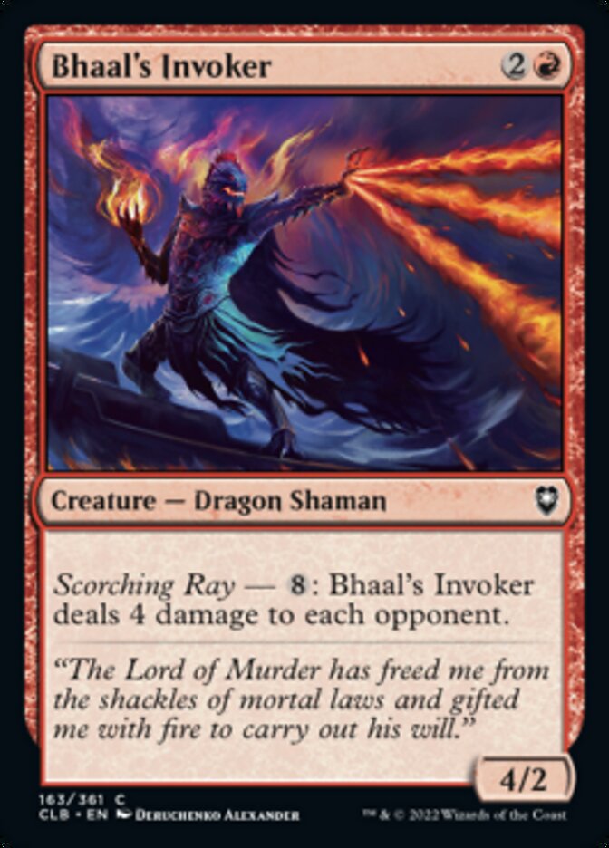 Bhaal's Invoker [Commander Legends: Battle for Baldur's Gate] | Rook's Games and More