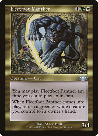 Fleetfoot Panther [Planeshift] | Rook's Games and More