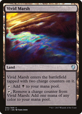 Vivid Marsh [Commander 2017] | Rook's Games and More
