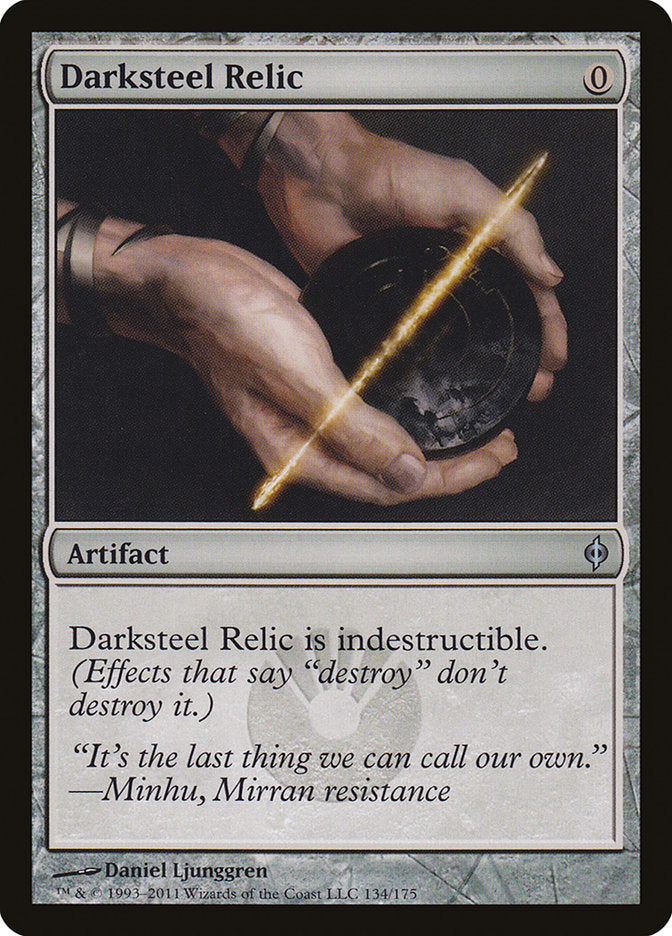 Darksteel Relic [New Phyrexia] | Rook's Games and More